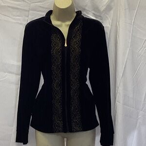 Jaclyn Smith Zip Up